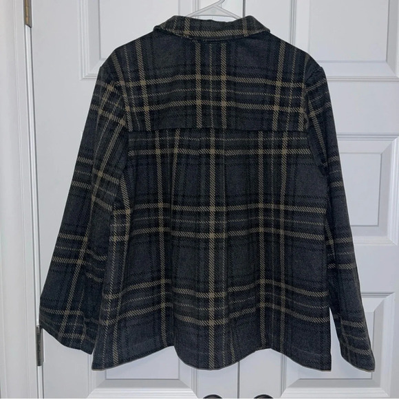 NWT BANANA REPUBLIC WOMEN’S SHORT PLAID JACKET |  Size X-Large |  $120 - Picture 8 of 8
